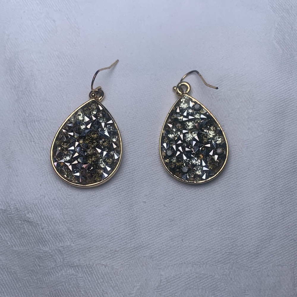 Vintage teardrop earrings